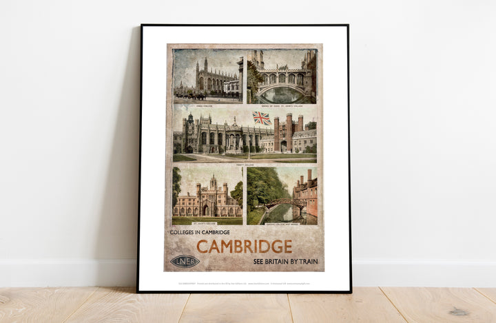 Cambridge Colleges - Art Print