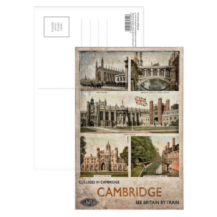 Cambridge Colleges Postcard Pack