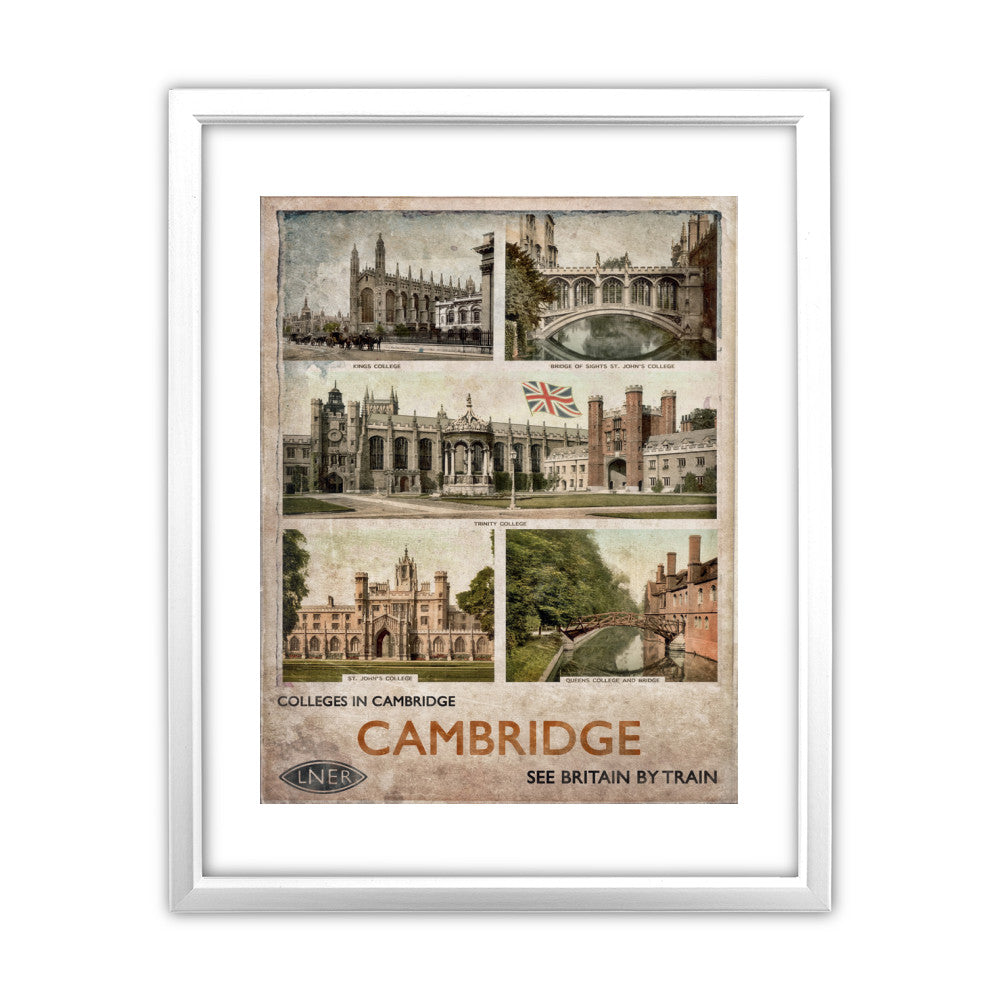 Cambridge Colleges - Art Print