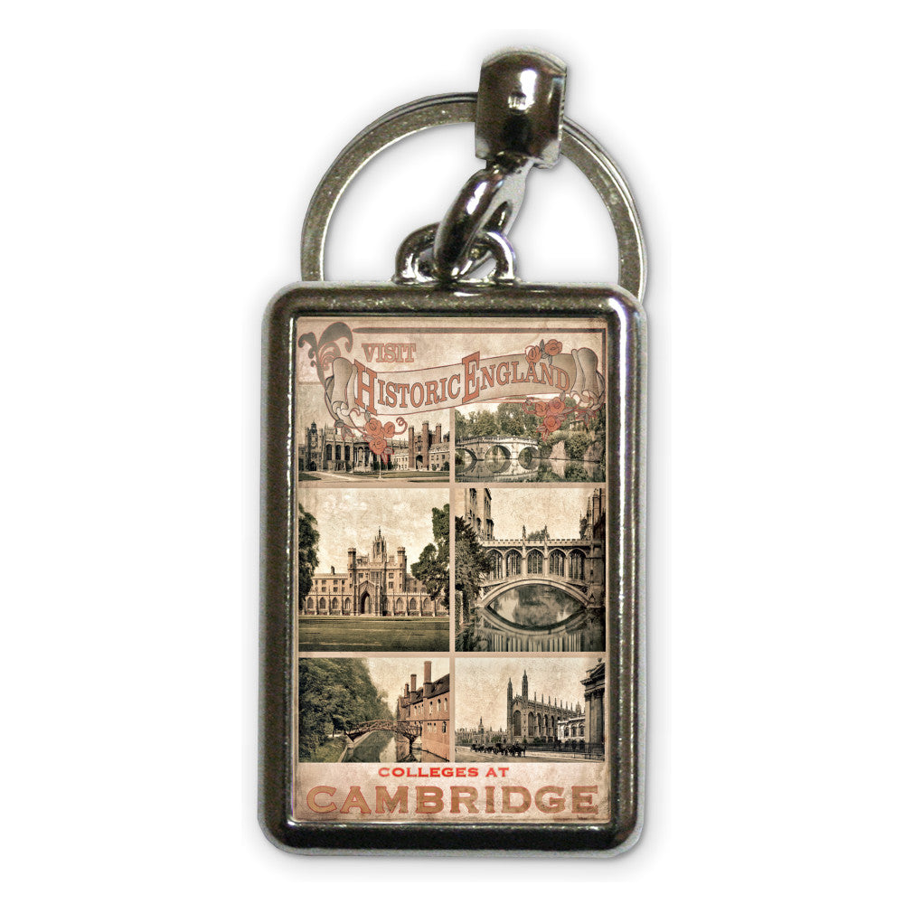 Cambridge Colleges Metal Keyring