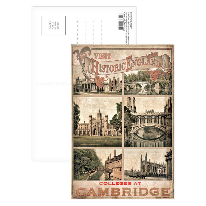 Cambridge Colleges Postcard Pack