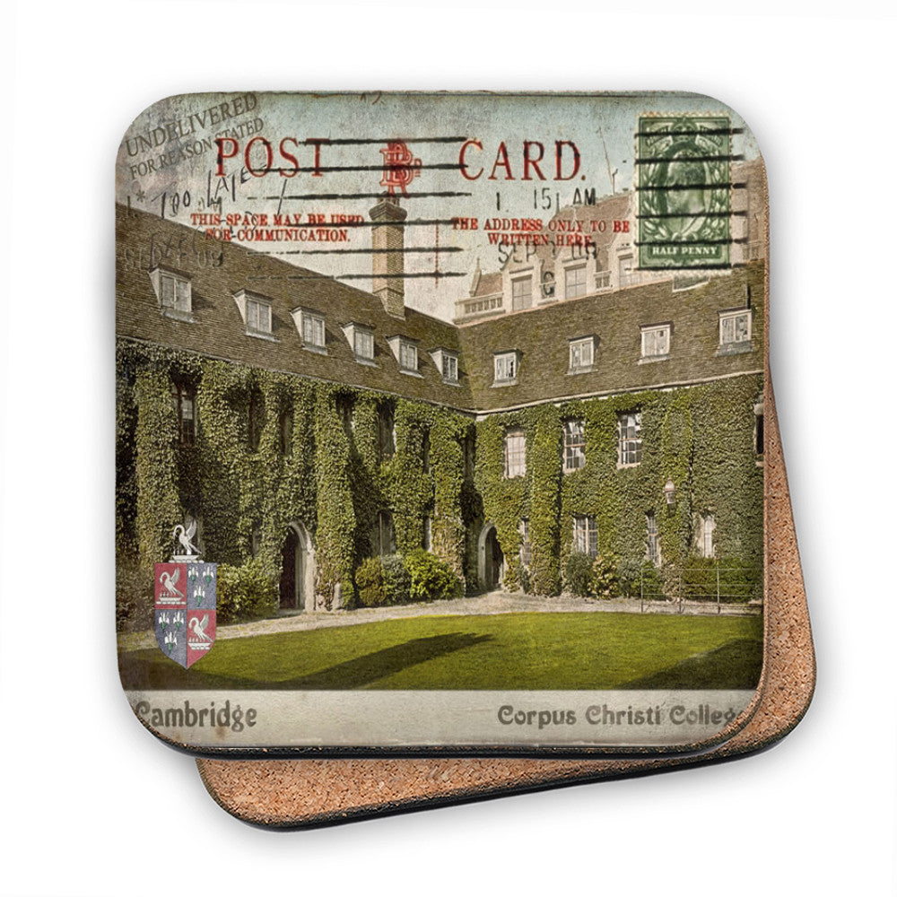 Corpus Christi College, Cambridge MDF Coaster