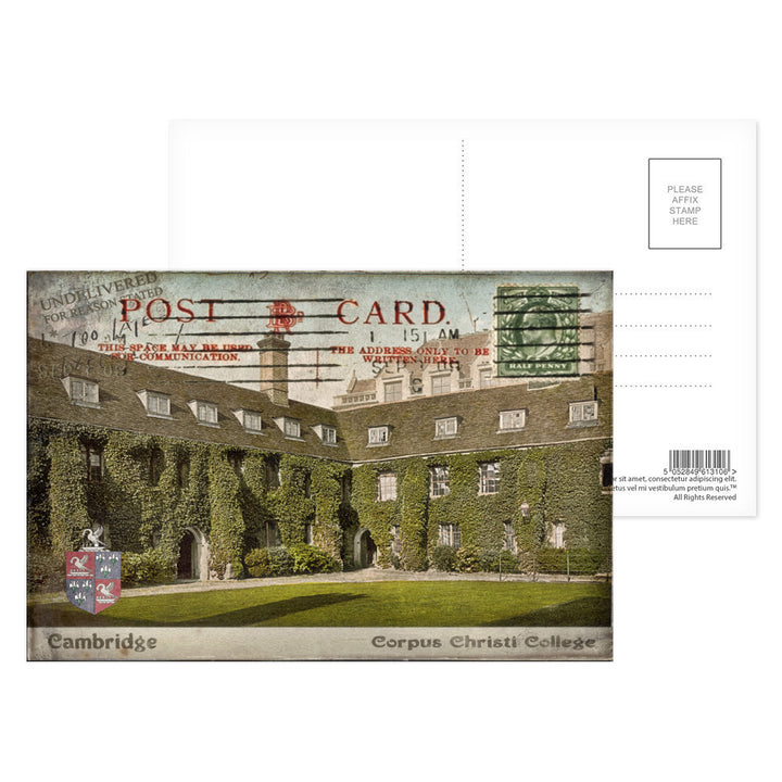 Corpus Christi College, Cambridge Postcard Pack