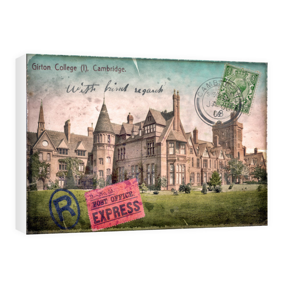 Girton College, Cambridge 60cm x 80cm Canvas
