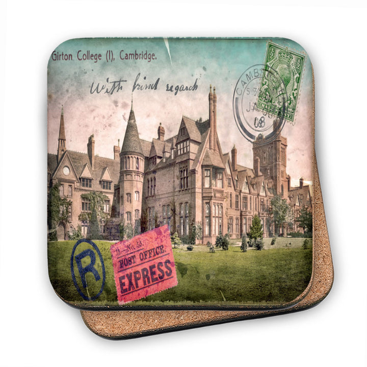 Girton College, Cambridge MDF Coaster