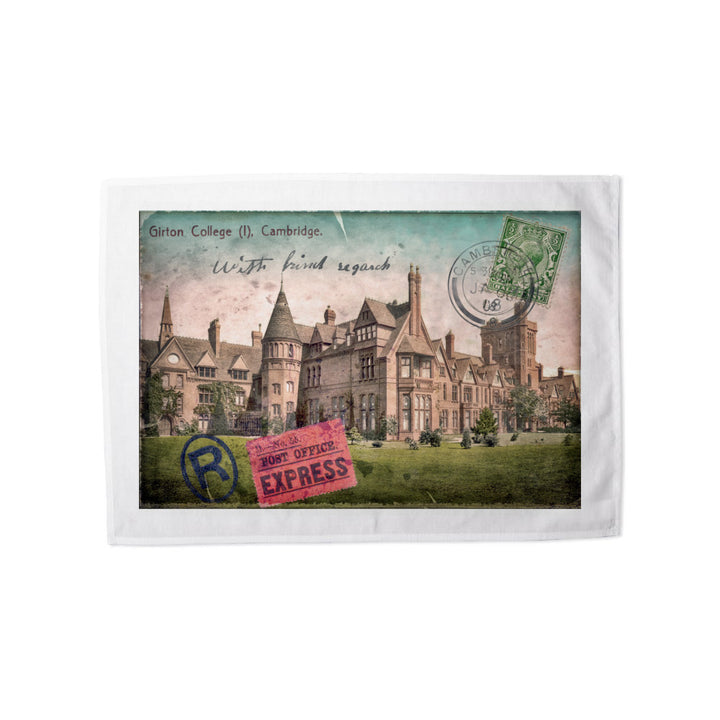 Girton College, Cambridge Tea Towel