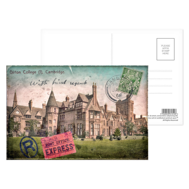 Girton College, Cambridge Postcard Pack
