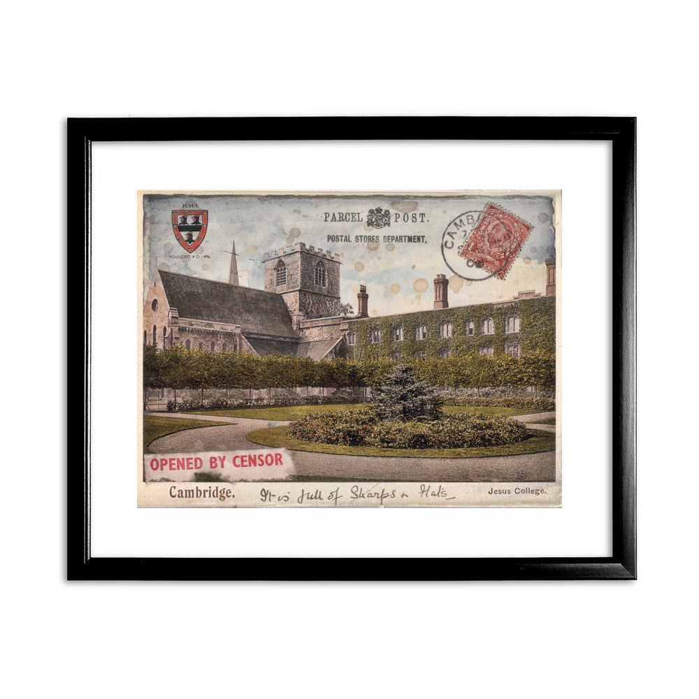 Jesus College, Cambridge - Art Print