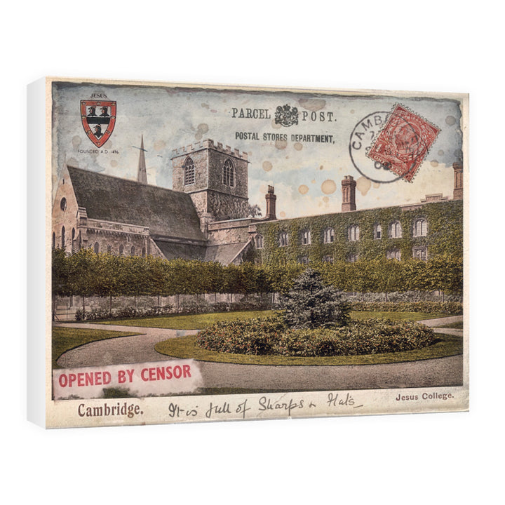 Jesus College, Cambridge 60cm x 80cm Canvas