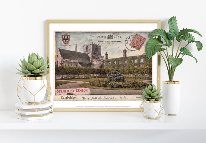 Jesus College, Cambridge - Art Print