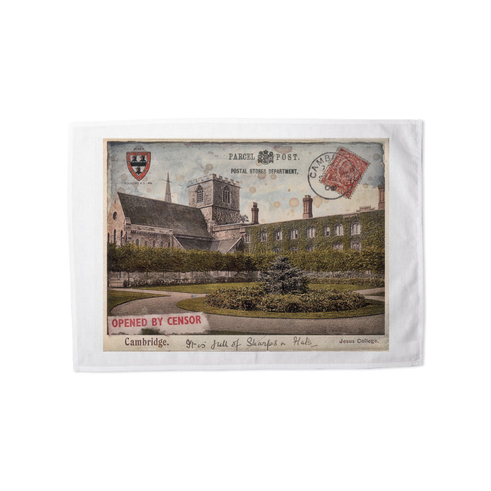 Jesus College, Cambridge Tea Towel