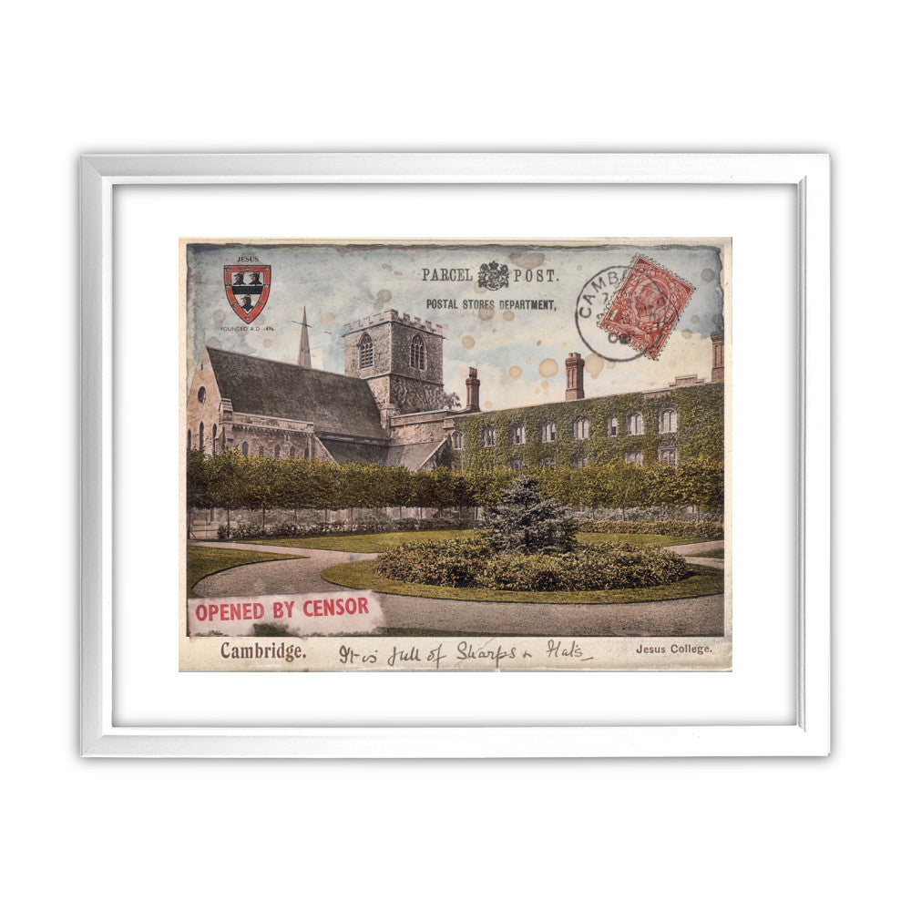 Jesus College, Cambridge - Art Print