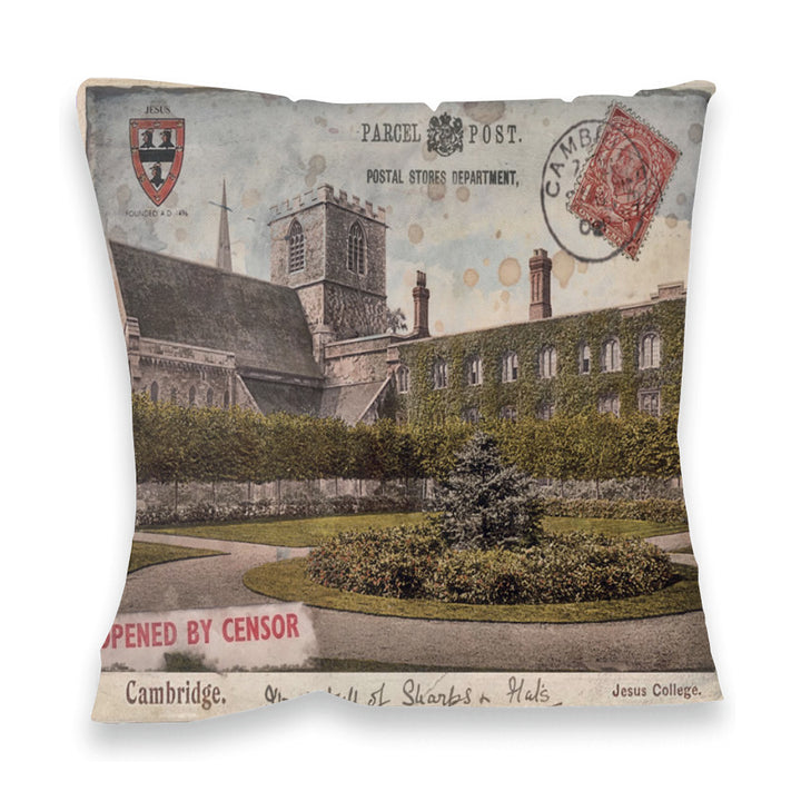 Jesus College, Cambridge Fibre Filled Cushion