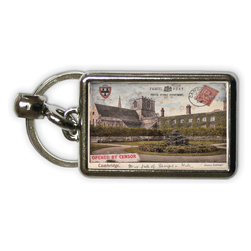 Jesus College, Cambridge Metal Keyring