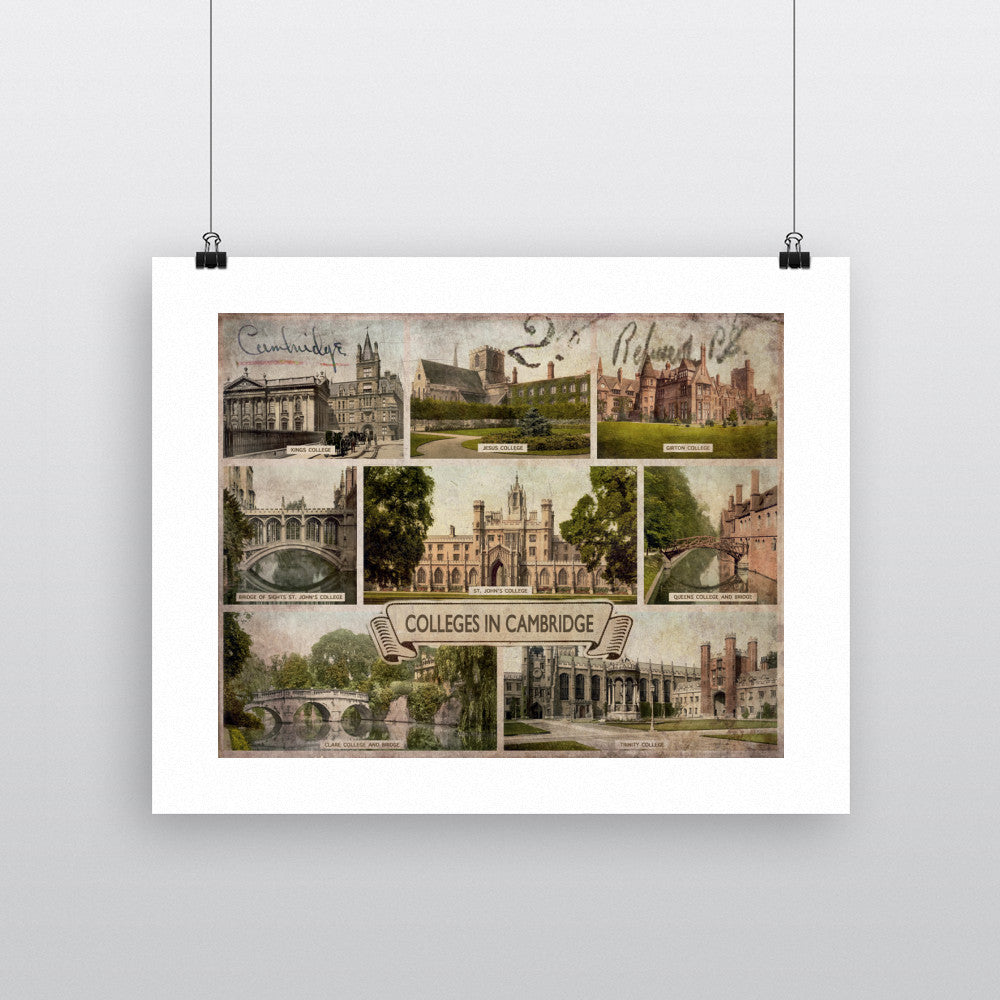 Cambridge Colleges 11x14 Print