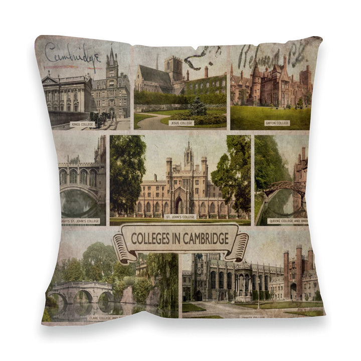 Cambridge Colleges Fibre Filled Cushion