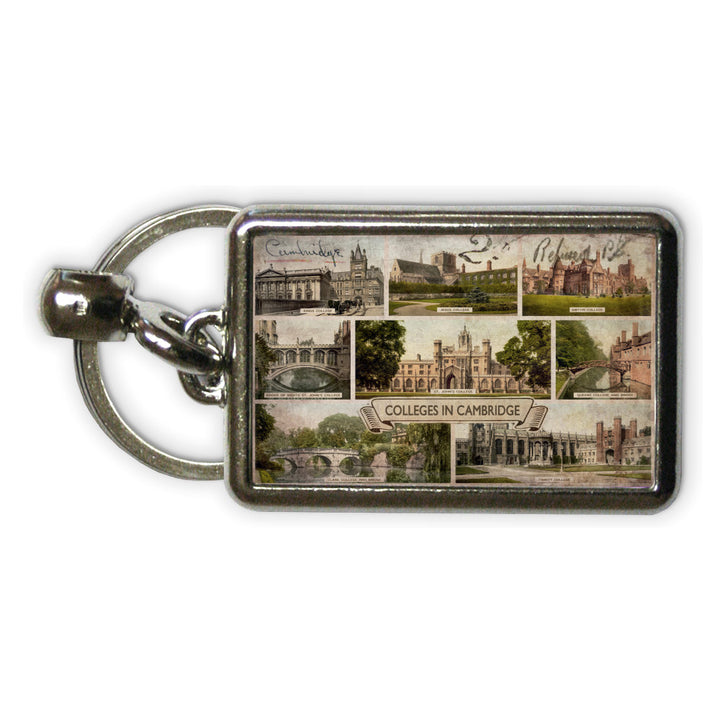 Cambridge Colleges Metal Keyring
