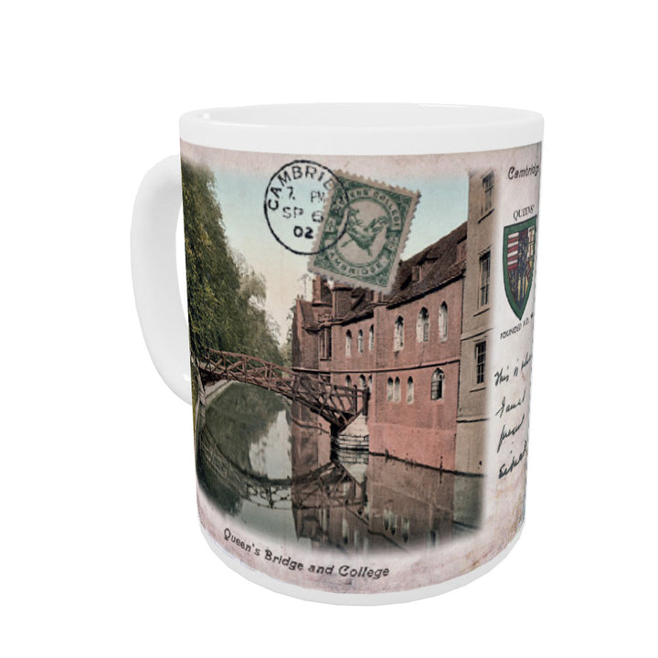 Queens Bridge and College, Cambridge Mug