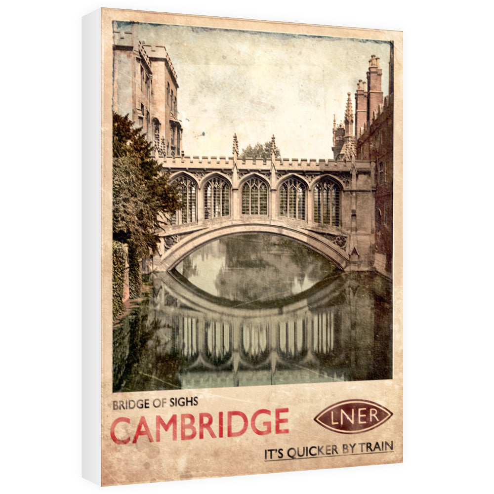 Bridge of Sighs, Cambridge 60cm x 80cm Canvas