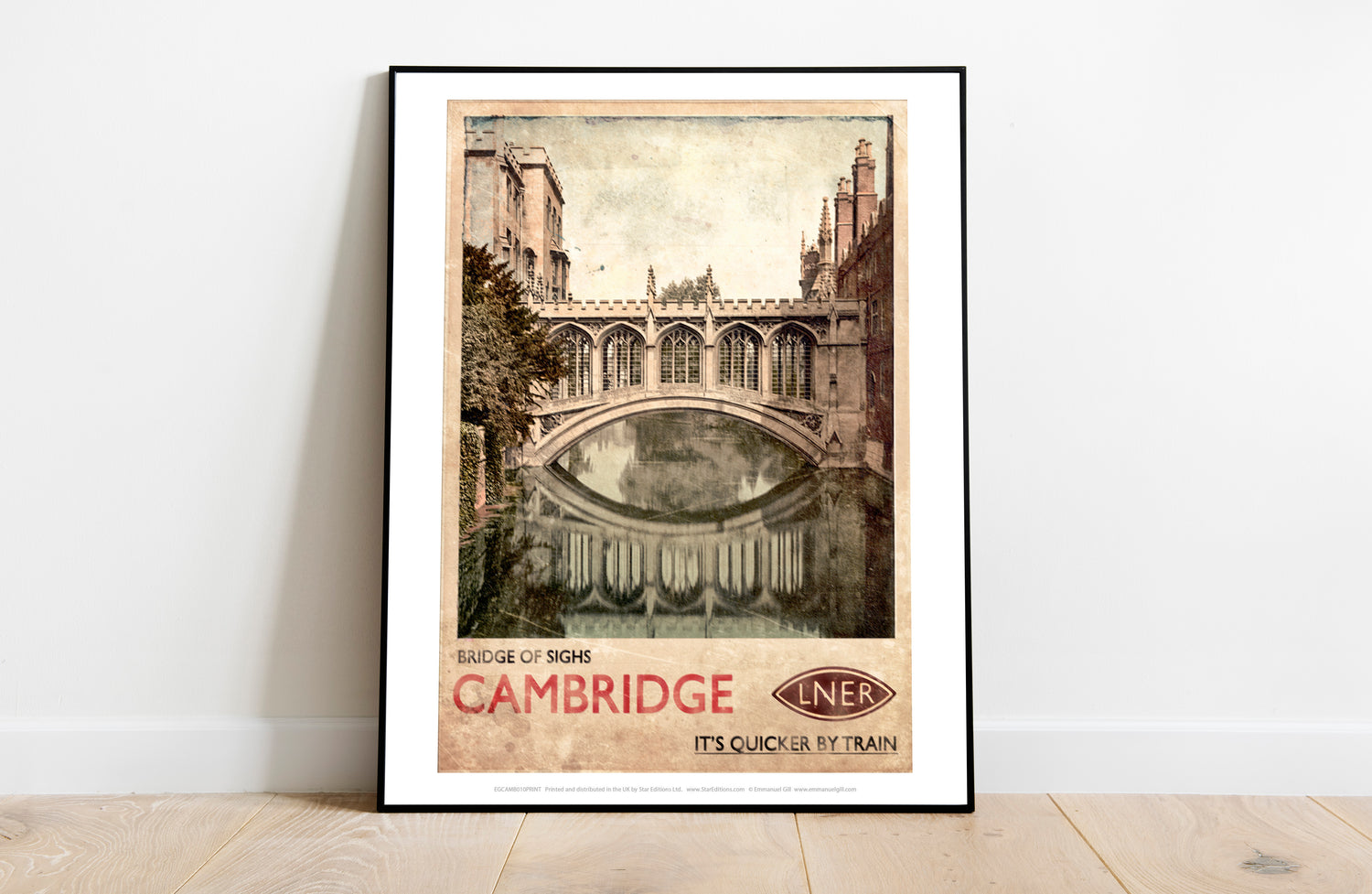 Bridge of Sighs, Cambridge - Art Print