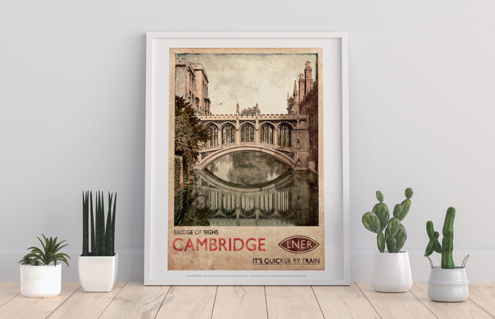 Bridge of Sighs, Cambridge - Art Print