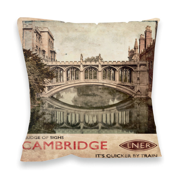 Bridge of Sighs, Cambridge Fibre Filled Cushion