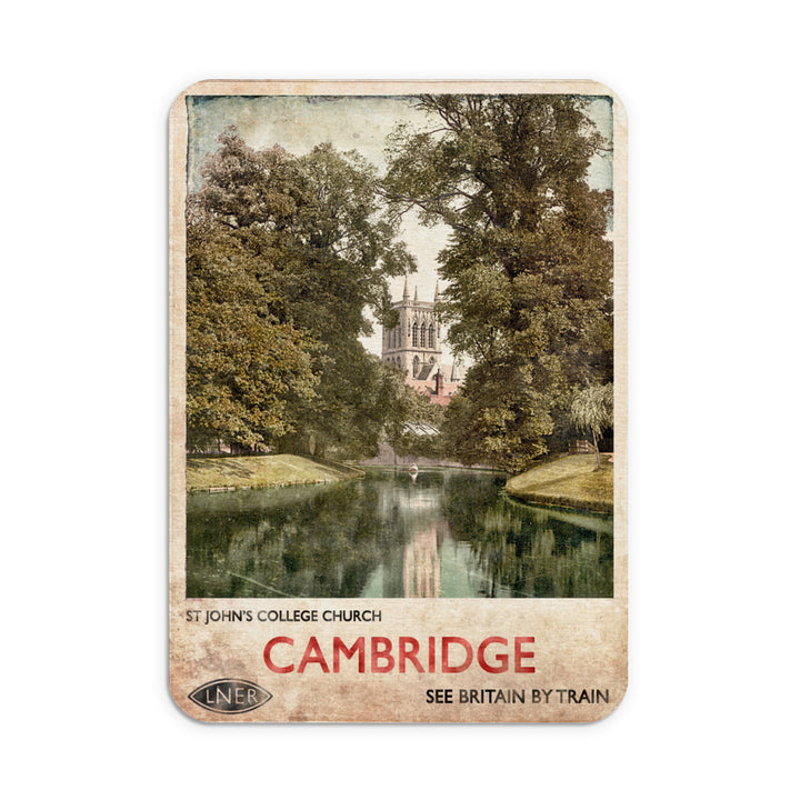 St Johns College Church, Cambridge Mouse Mat