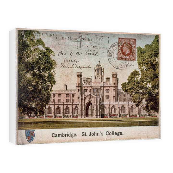 St Johns College, Cambridge 60cm x 80cm Canvas