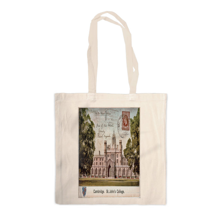 St Johns College, Cambridge Canvas Tote Bag