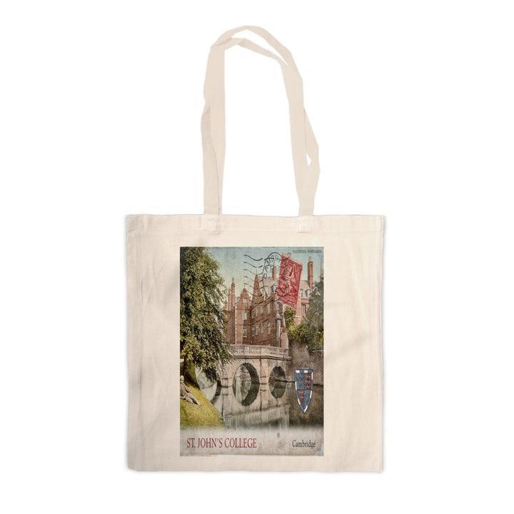 St Johns College, Cambridge Canvas Tote Bag