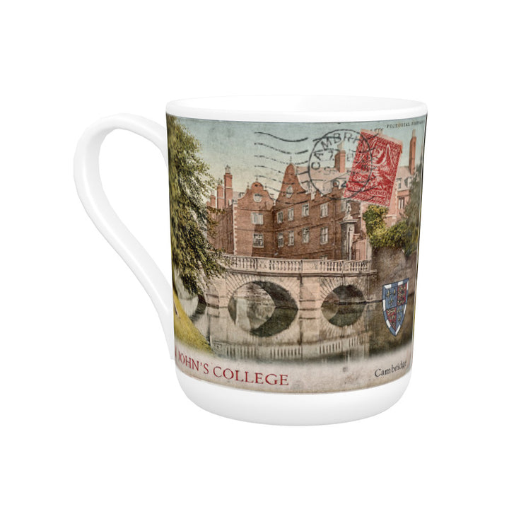 St Johns College, Cambridge Bone China Mug