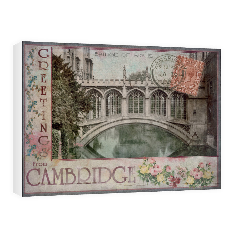 Bridge of Sighs, Cambridge 60cm x 80cm Canvas