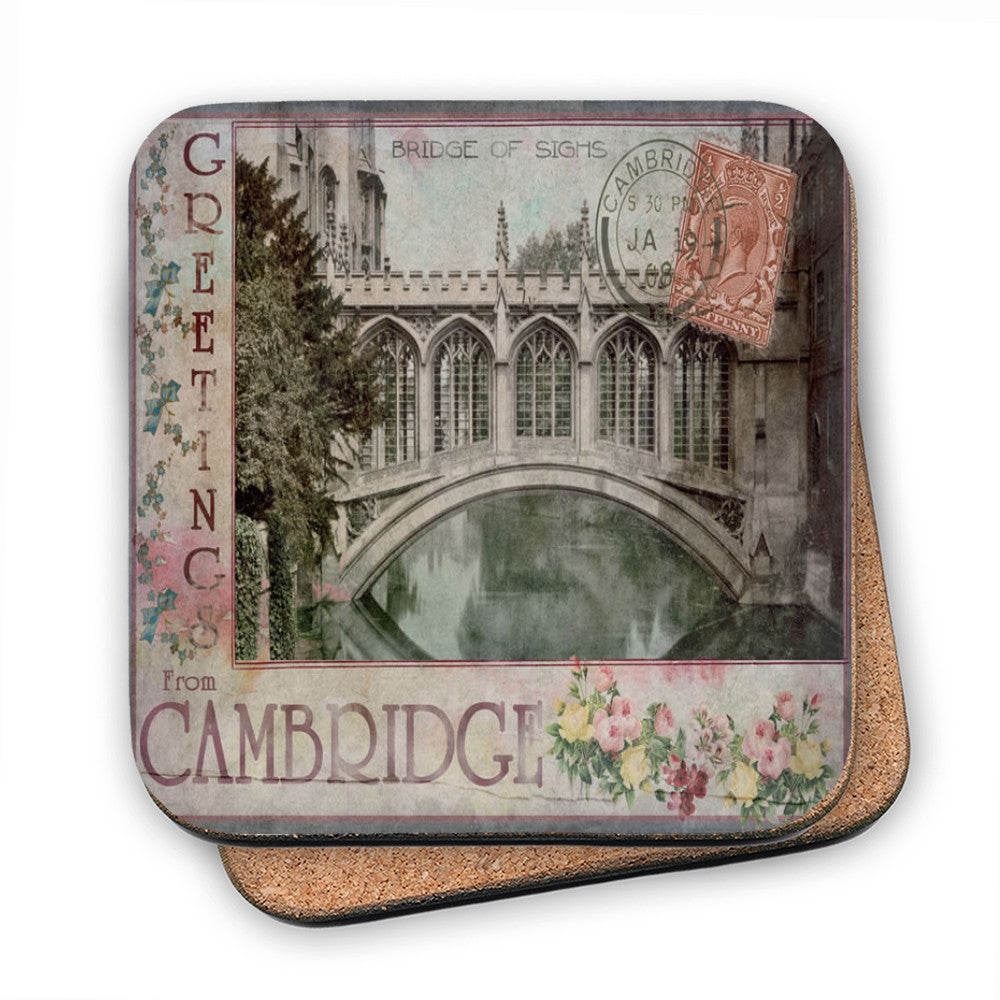 Bridge of Sighs, Cambridge MDF Coaster