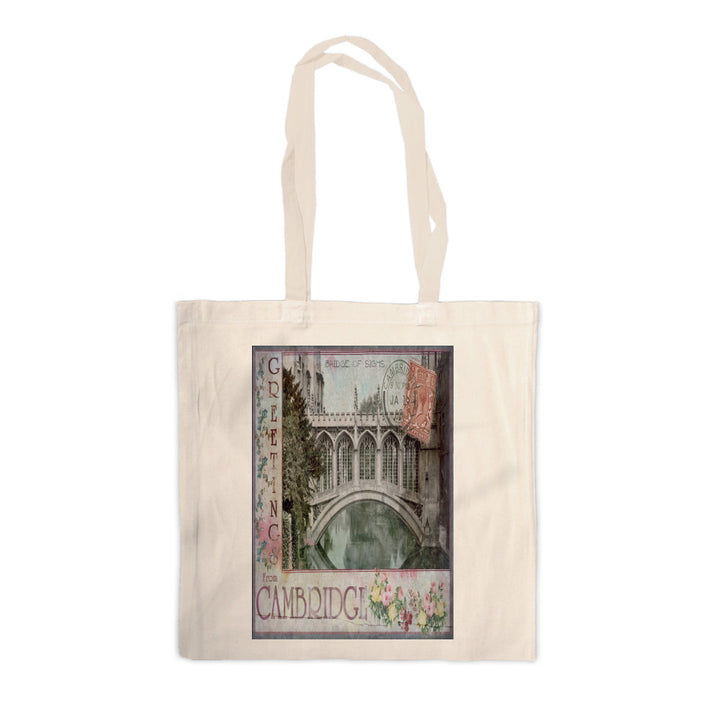 Bridge of Sighs, Cambridge Canvas Tote Bag