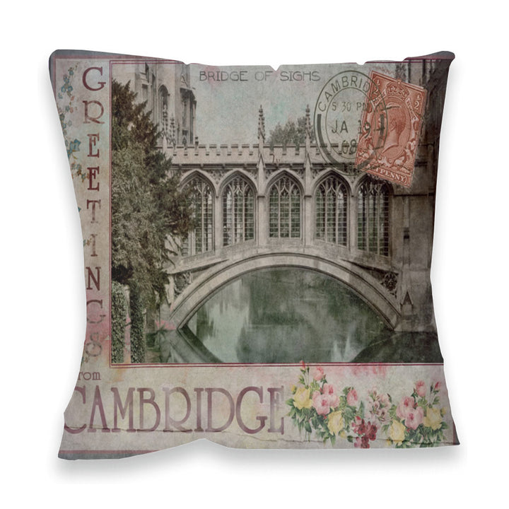 Bridge of Sighs, Cambridge Fibre Filled Cushion