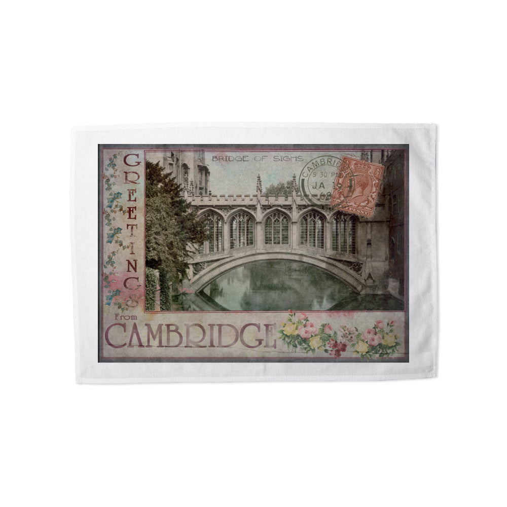 Bridge of Sighs, Cambridge Tea Towel