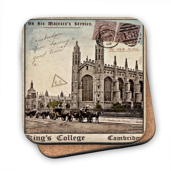 Kings College, Cambridge MDF Coaster