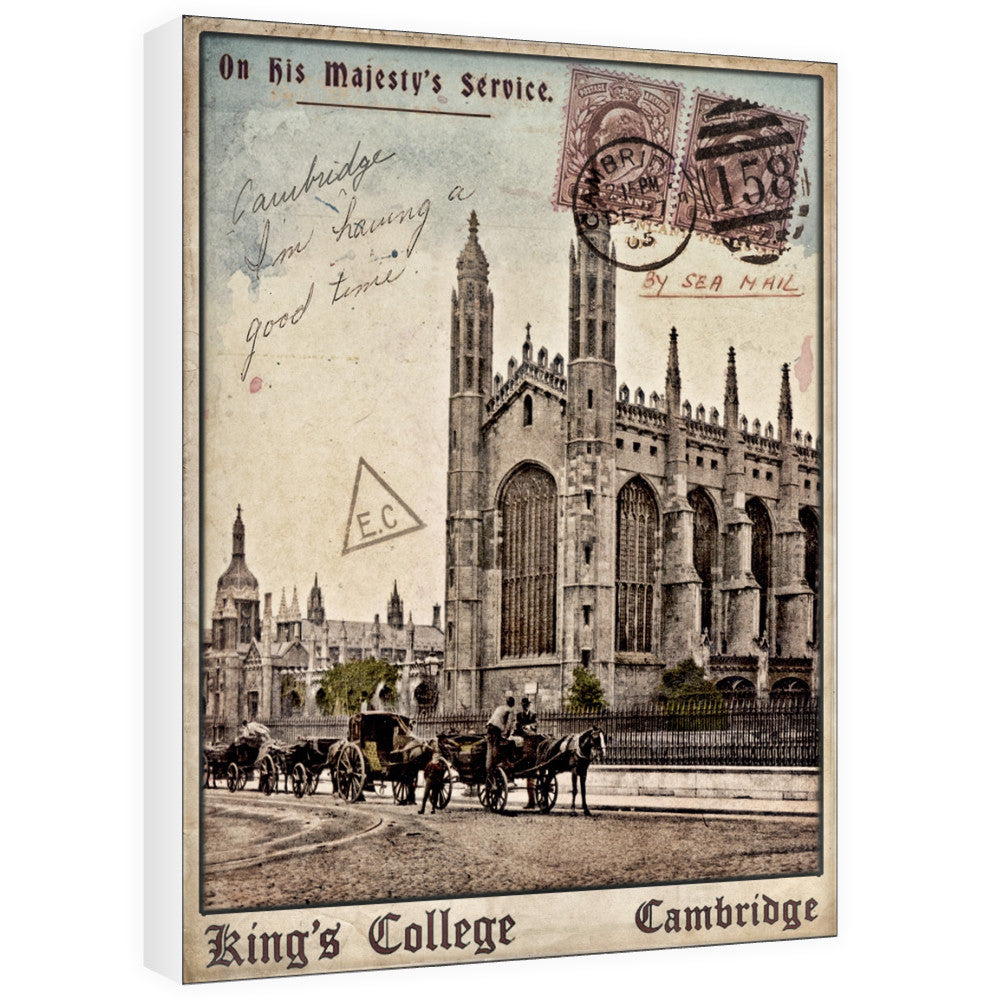 Kings College, Cambridge 60cm x 80cm Canvas