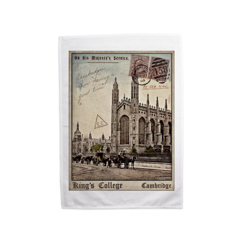 Kings College, Cambridge Tea Towel