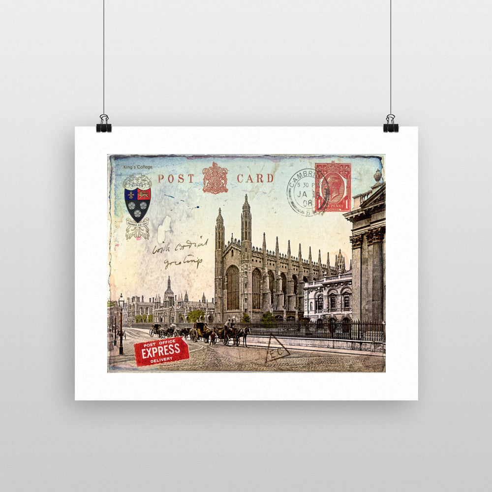 Kings College, Cambridge 11x14 Print