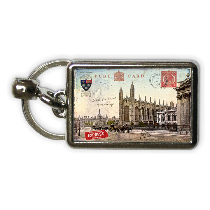 Kings College, Cambridge Metal Keyring