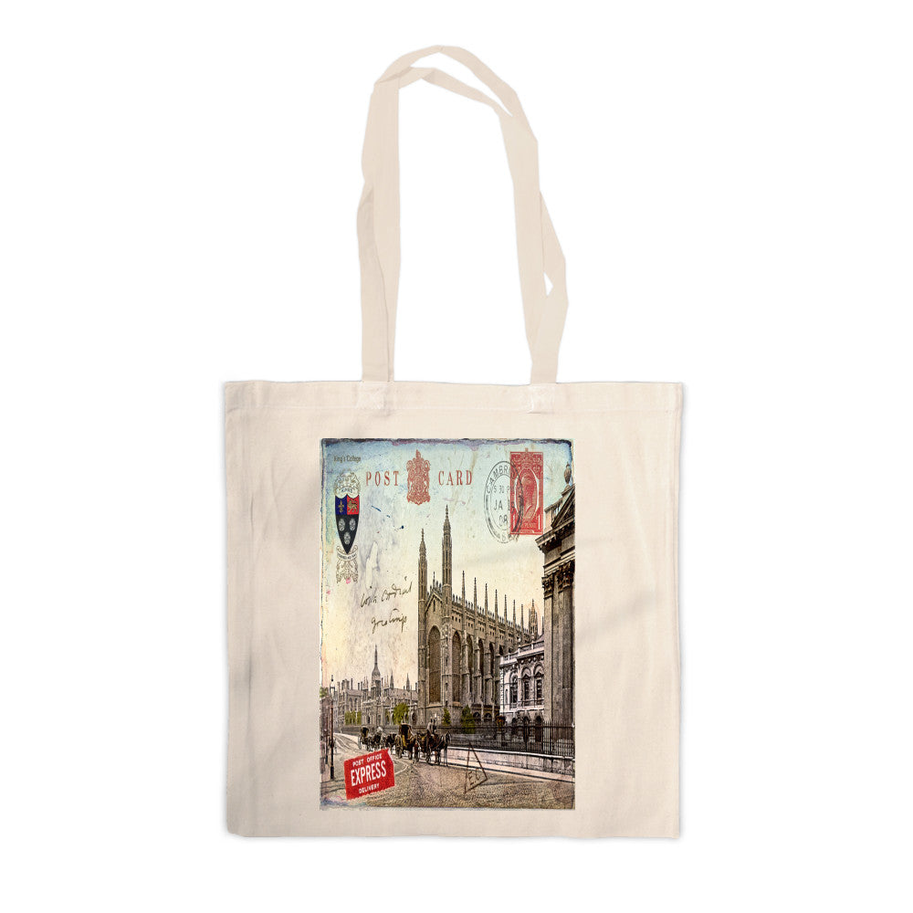 Kings College, Cambridge Canvas Tote Bag