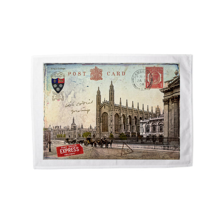 Kings College, Cambridge Tea Towel