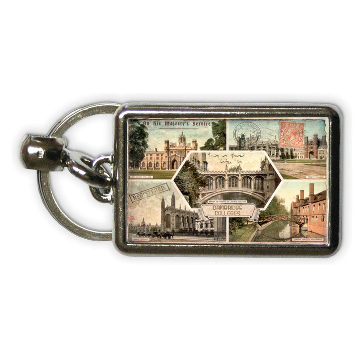 Cambridge Colleges Metal Keyring