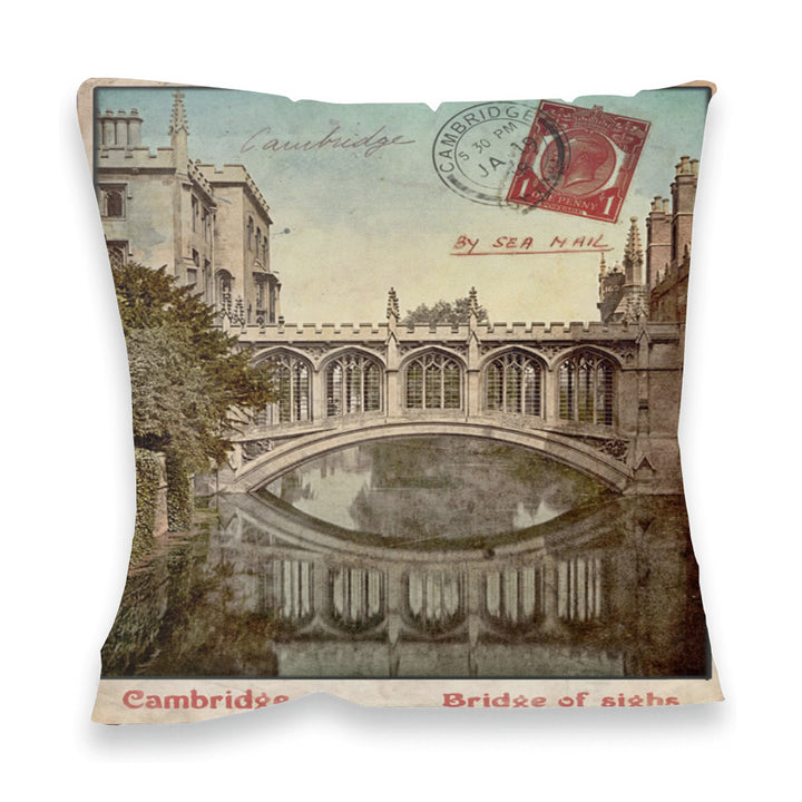 Bridge of Sighs, Cambridge Fibre Filled Cushion