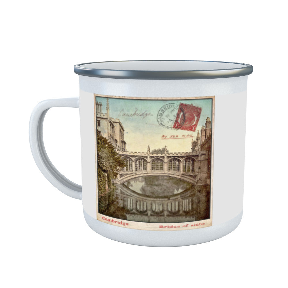Bridge of Sighs, Cambridge Enamel Mug