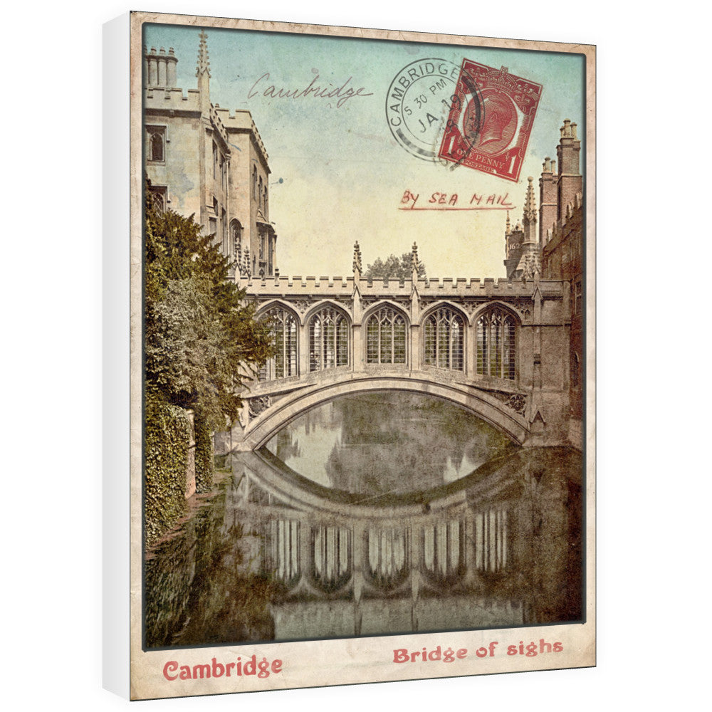 Bridge of Sighs, Cambridge 60cm x 80cm Canvas