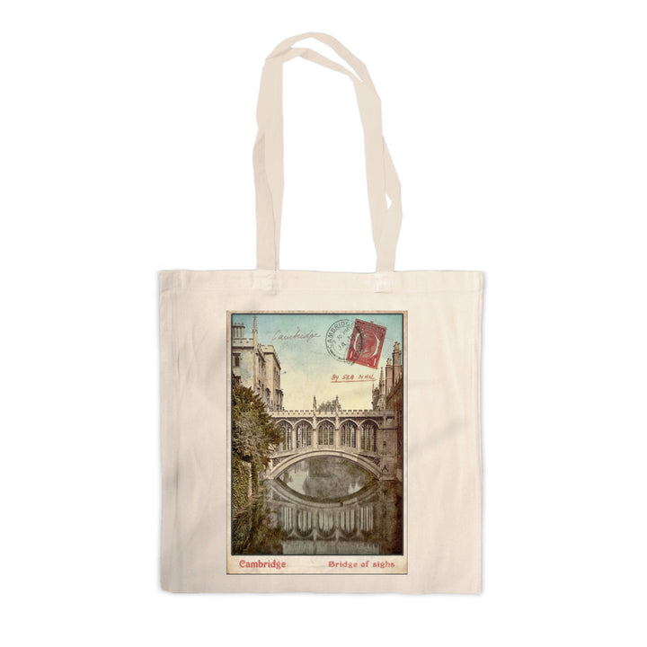 Bridge of Sighs, Cambridge Canvas Tote Bag