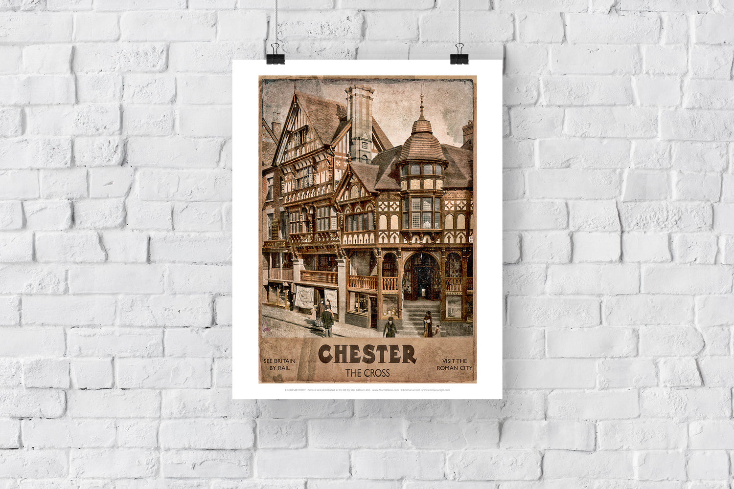 The Cross, Chester - Art Print