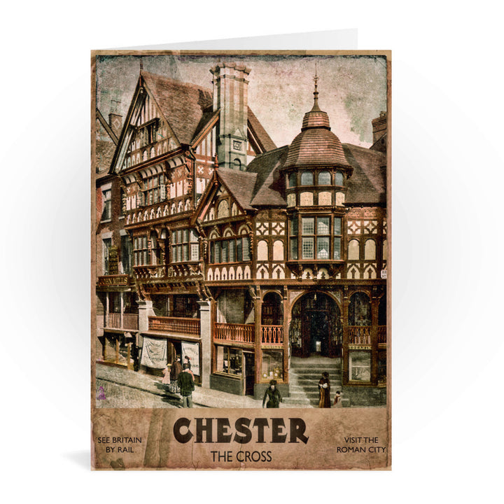 The Cross, Chester Greeting Card 7x5